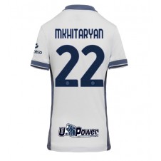 Inter Milan Henrikh Mkhitaryan #22 Bortedrakt Kvinner 2024-25 Kortermet